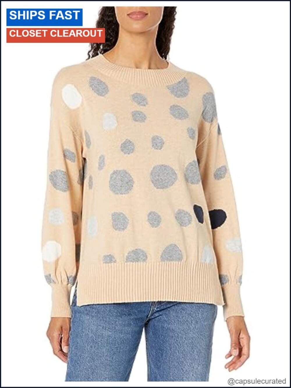 NIC+ZOE Sweet Spot Sweater Pullover Boatneck Relaxed Fit